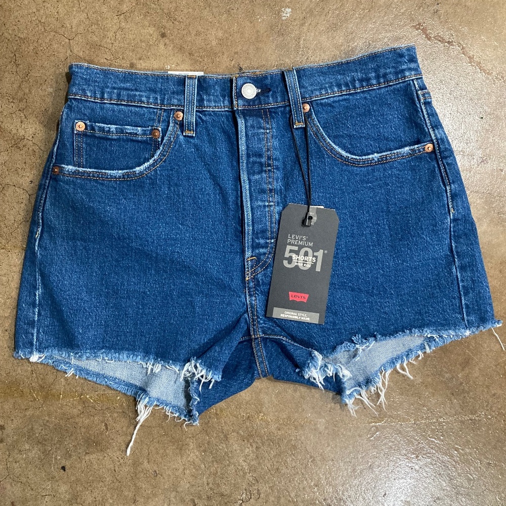 Levis 501 High Rise Short (30)